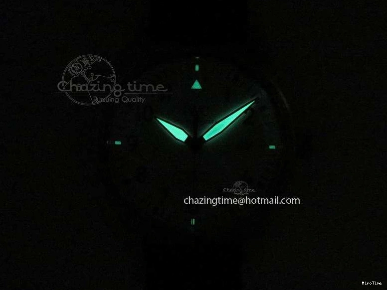 MIROTIME 0825 Fashionable Mark XVIII IW327002 V6F Best Edition White Dial On Black Leather Strap A 7312